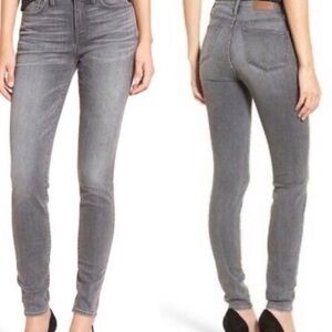 Madewell Gray Skinny Jeans
